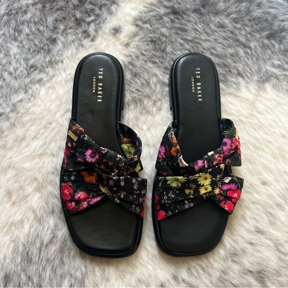 Ted Baker London Ashina Knotted Mule Sandals - Picture 6 of 6